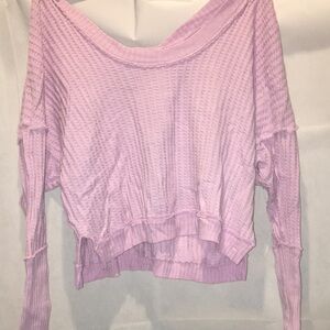We The Free Lavender Long Sleeve Top | Size S